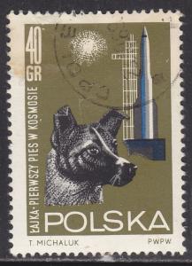 Poland 1293 Laika and Sputnik 2 1964