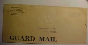 GUAM GUARD MAIL PENALTY TORN USS WHITNEY EMBOSSED