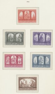 VATICAN - Scott 433-438 - MNH - 1966