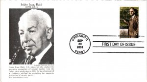 #3533 Enrico Fermi – B’nai B’rith Cachet