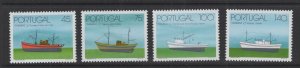 Portugal #2013-16  (1994 Ships - Trawlers set) VFMNH CV $4.90