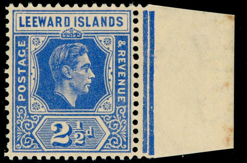 LEEWARD ISLANDS SG105, 2½d brt blue, M MINT. Cat £35.