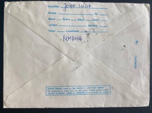 1960s Bucarest Romania Airmail First Day Cover FDC To Dundee Scotland