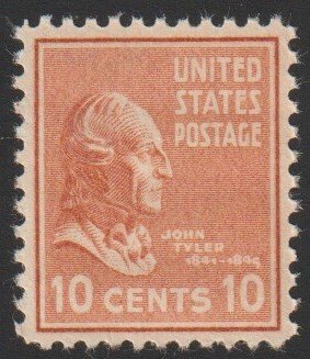 SC# 815 - (10c) -  John Tyler, MNH single