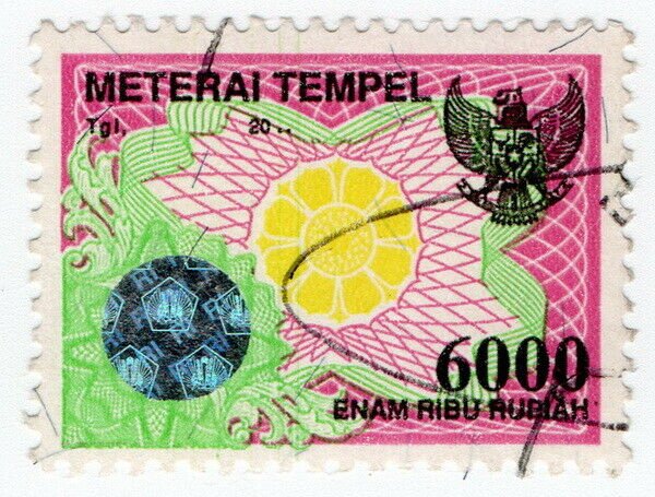 (I.B) Indonesia Revenue : General Duty 6000R (Meterai Tempel)