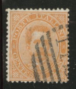 Italy Scott 47 King Humbert 20c CV$1.50 1879