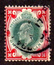 GREAT BRITIAN 138a USED SCV $70.00 BIN $22.50 ROYALTY