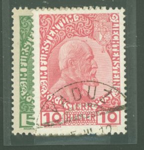 Liechtenstein #1a/2