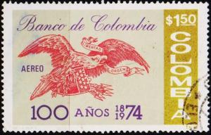 Colombia. 1974 1p50 S.G.1357 Fine Used