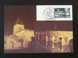 bridge region of Meuse maximum card France 1994