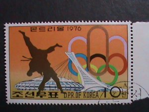 ​KOREA- 1976 SC# 1469-74 OLYMPIC GAMES-MONTREAL-CANADA  CTO-VERY FINE