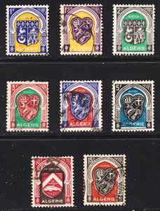 Algeria Scott 212, 214-15, 217, 220-21, 224-25 F to VF used.  FREE...