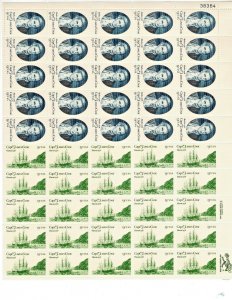 1732-33 Captian Cook Sheet  MNH