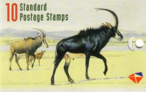 South Africa - 1998 Sable Antelope Booklet SG SB46