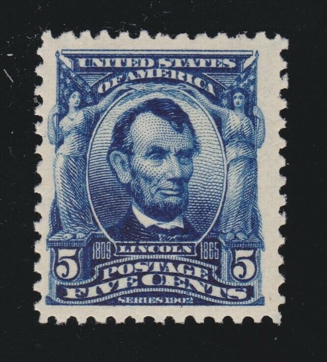 US 304 5c Lincoln Mint VF OG NH SCV $150 (001)