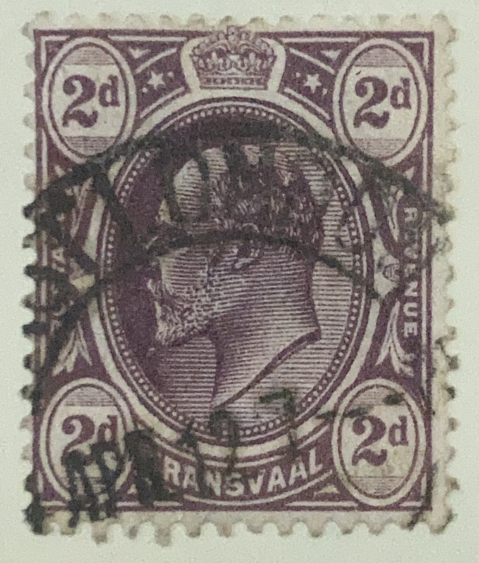 AlexStamps TRANSVAAL #283 VF Used 