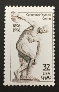 U.S. 1996 #3087, Centennial Olympic Games, MNH