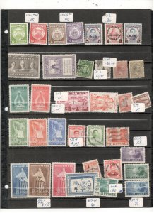 PHILIPPINES COLLECTION ON STOCK SHEET MINT/USED