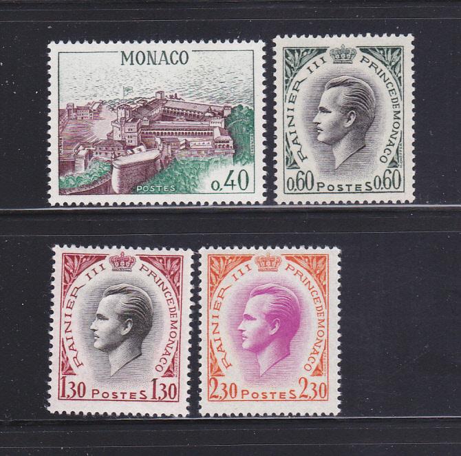 Monaco 602-604A Set MH Various