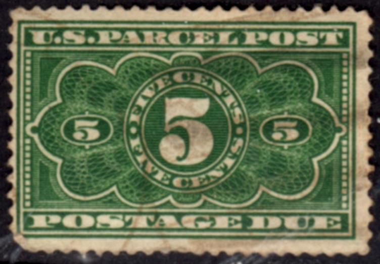 US Stamp #JQ3 - PHABULOUS Parcel Post Postage Due