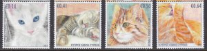 Cyprus, Fauna, Cats MNH / 2021