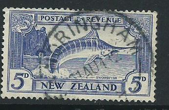 New Zealand SG 584c - perf 13 x 13 1/2 Used light reverse...