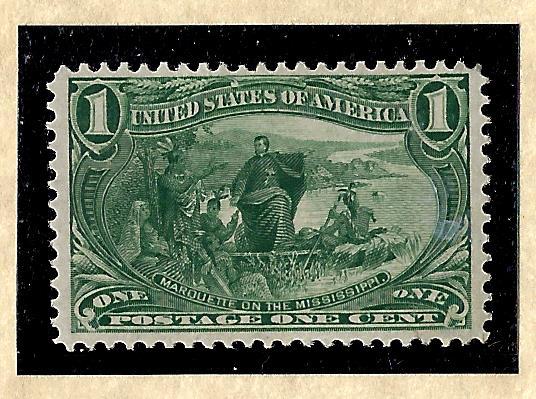 285 Mint,OG,NH... SCV $70.00... w/Cert of Authenticity