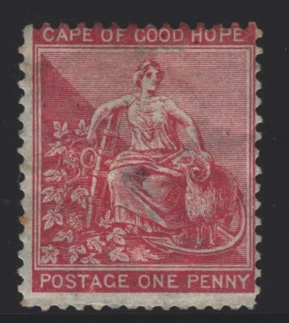Cape of Good Hope Sc#24 MH - small thin