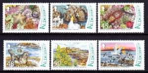 Alderney 2007 Birds Complete Mint MNH Set SC 291-296