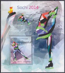 2014 Sao Tome and Principe 5653/B989 2014 Olympic Games in Sochi 10,00 €