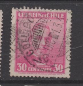 Chile Scott #  185  USED  singles