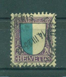 Switzerland sc# B23 (2) used cat value $3.00