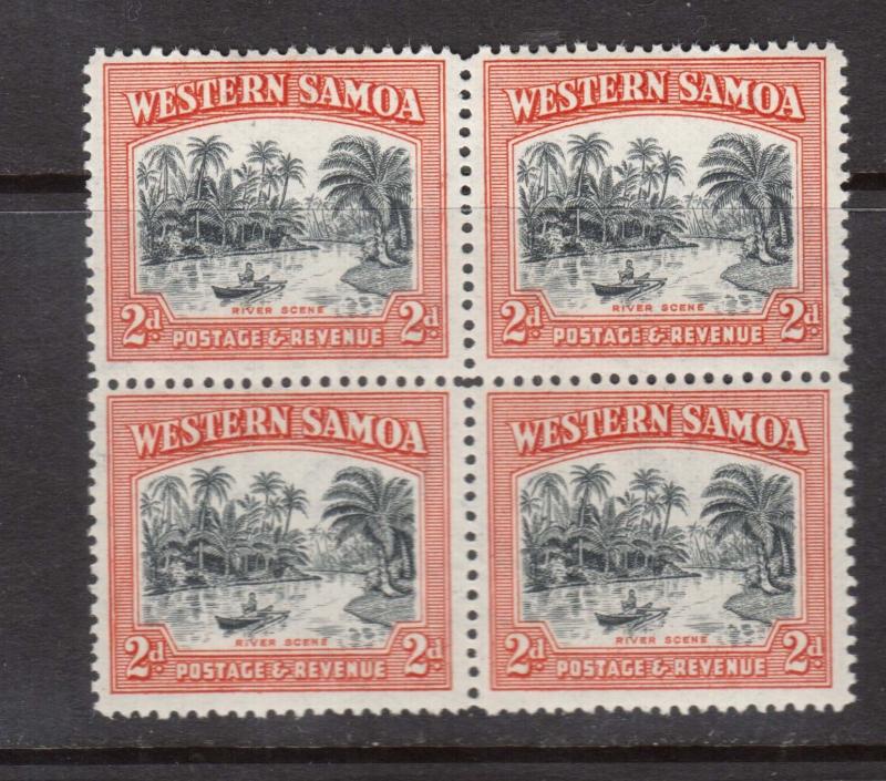 Samoa #168 NH Mint Block