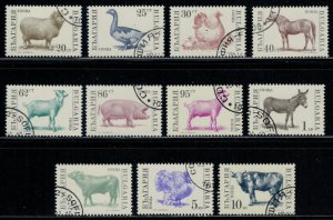 Bulgaria #3581-91  CV $4.95  Farm Animals