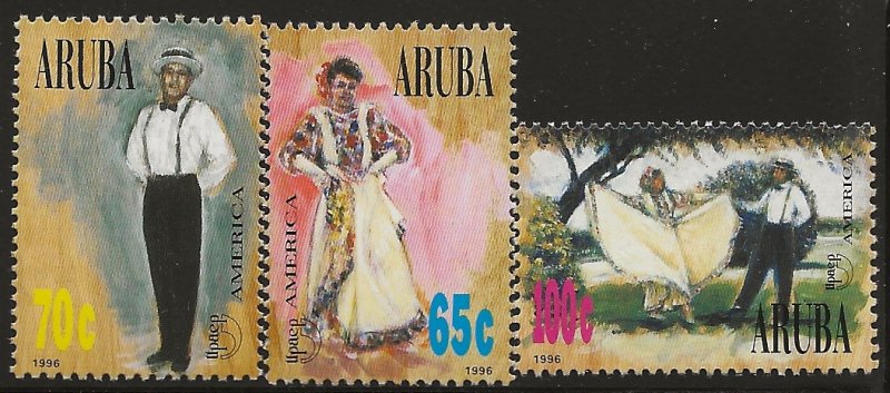 ARUBA  SC #  134 - 6    MNH