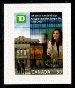 CANADA SG2339 2005 150TH ANNIVERSARY OF TD BANK FINANCIAL GROUP MNH