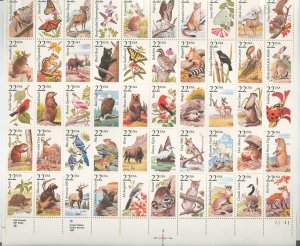 United States #2286-2335 Mint (NH) Single (Complete Set) (Wildlife)