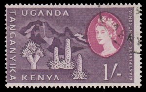 BRITISH EAST AFRICA KENYA UGANDA AND TANGANYIKA 1960 SCOTT 129. USED. # 3