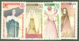 LIECHTENSTEIN 809-12 MNH BIN $2.00