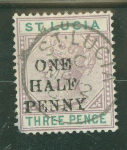 St. Lucia #40 Used Single