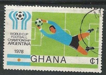 Ghana =  Scott # 663 - Used