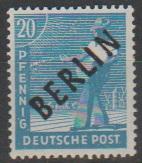 (DE 10422) Mi: 8 a  1948  U/m Cat €  7.50 signed Schlegel