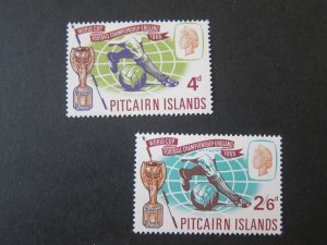 Pitcairn Island 1966 Sc 60-61 set MH