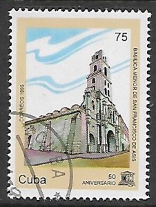 Cuba # 3681 - San Francisco Basilica - unused CTO.....{Z18}