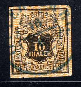 Hanover #8  Used  thin,  VG.    Cat $160.00   ...  2670008