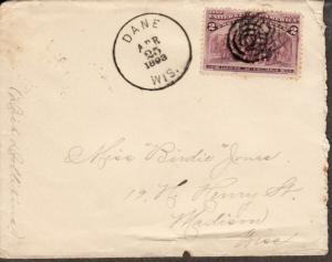 U.S. 1893 Cover!