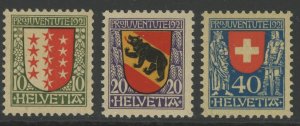 Switzerland B18-20 * mint LH-NH  PJ  (2312 32)