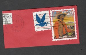 Scott # 2868 & 2878   used  San Jose CA Feb 10 , 1995