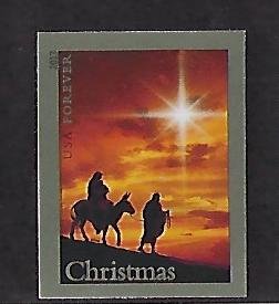 Modern Imperforate Stamps Catalog # 4711b Single Christmas Xmas Mary & Joseph