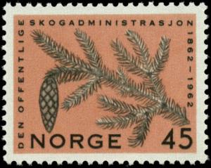 Norway Scott #406 - #407 Complete Set of 2 Mint Never Hinged